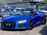 USED 2017 17 AUDI R8 5.2 SPYDER V10 QUATTRO 2d 533 BHP **Ceramic's - B&O - Audi Warranty** 