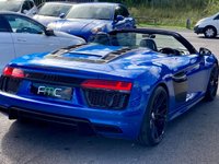 USED 2017 17 AUDI R8 5.2 SPYDER V10 QUATTRO 2d 533 BHP **Ceramic's - B&O - Audi Warranty** 