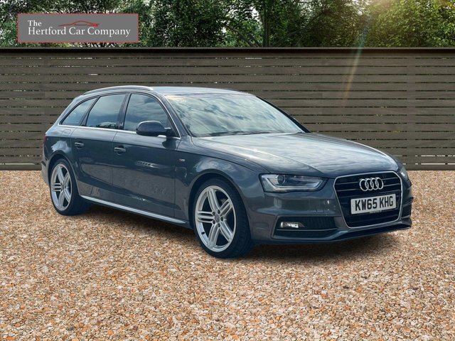2015 65 Audi A4 2.0 AVANT TDI S LINE NAV 5d 187 BHP