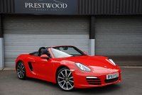 USED 2013 63 PORSCHE BOXSTER [981] 2.7 ROADSTER 24V [265 BHP] 