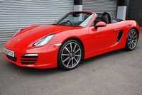 USED 2013 63 PORSCHE BOXSTER [981] 2.7 ROADSTER 24V [265 BHP] 