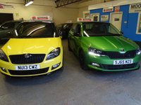 USED 2016 65 SKODA FABIA 1.2 MONTE CARLO TSI 5d 109 BHP ONE OWNER