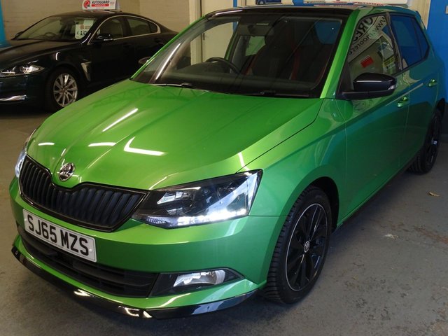 2016 65 Skoda Fabia 1.2 MONTE CARLO TSI 5d 109 BHP