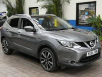USED 2014 64 NISSAN QASHQAI 1.5 DCI TEKNA 5d 108 BHP &pound;0 ROAD TAX SAT NAV LEATHER HEATED SEATS PANORAMIC ROOF 2 OWNERS