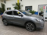 USED 2014 64 NISSAN QASHQAI 1.5 DCI TEKNA 5d 108 BHP &pound;0 ROAD TAX SAT NAV LEATHER HEATED SEATS PANORAMIC ROOF 2 OWNERS