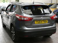 USED 2014 64 NISSAN QASHQAI 1.5 DCI TEKNA 5d 108 BHP &pound;0 ROAD TAX SAT NAV LEATHER HEATED SEATS PANORAMIC ROOF 2 OWNERS