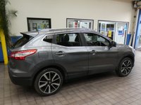 USED 2014 64 NISSAN QASHQAI 1.5 DCI TEKNA 5d 108 BHP &pound;0 ROAD TAX SAT NAV LEATHER HEATED SEATS PANORAMIC ROOF 2 OWNERS