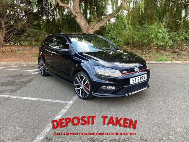 2016 16 VOLKSWAGEN POLO 1.8 GTI DSG 3d 189 BHP HIGH SPEC OVER &pound;1,000 OF OPTIONAL EXTRAS, SPECIAL PAINT, APP-CONNECT, SPORT PERFORMANCE PACK WITH DCC, ARMREST, FOLDING MIRRORS