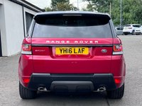 USED 2016 16 LAND ROVER RANGE ROVER SPORT 3.0 SDV6 HSE DYNAMIC 5d AUTO 306 BHP Low Miles and Great Specification