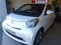 USED 2012 62 TOYOTA IQ 1.0 VVT-I IQ2 3d 68 BHP FULL RED NAPPA LEATHER