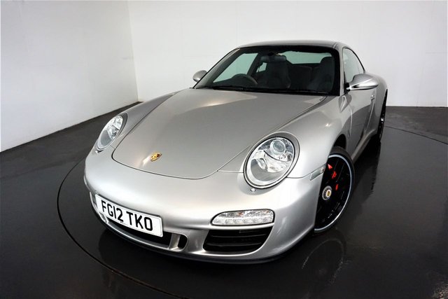2012 12 Porsche 911 997 3.8 CARRERA 4 GTS PDK 2d AUTO 408 BHP-2 OWNER CAR FROM NEW-SUPERB LOW MILEAGE SOUGHT AFTER 997 C4 GTS COUPE-FULL OPC SERVICE HISTORY-UNMARKED CENTRE LOCK ALLOY WHEELS-ALCANTARA PACKAGE-PASM-ELECTRIC MEMORY DRIVERS SEAT-CLIMATE CONTROL-SPORTS EXHAUST-SPORT CHRONO-REAR WIPER