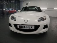 USED 2014 14 MAZDA MX-5 1.8 I ROADSTER SE 2d 125 BHP STUNNING LOW MILEAGE WITH DEALERSHIP SERVICE HISTORY.
