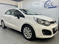 USED 2013 63 KIA RIO 1.2 2 5d 83 BHP Low Mileage, 1 Prev. &pound;30 Tax