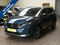 USED 2021 21 PEUGEOT 5008 1.5 BLUEHDI S/S ALLURE PREMIUM 5d 129 BHP 7 SEATS SAT NAV PART LEATHER EURO 6 CAZ ULEZ COMPLIANT