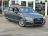 USED 2018 18 AUDI A3 2.0 TDI S LINE 4d 148 BHP Finished in NANO GREY METALLIC with contrasting Part Leather SPORTS trim. This Audi A3 Saloon is a classy, high tech four-door that is also great to drive. This A3 saloon is a sleeker-looking version of the Audi A3 Sportback hatchback. Features include Sat Nav, DAB Radio, B/tooth, Alloys, Matrix Lights, 18" alloys, 1 Owner from new and much more. Lincoln AUDI Dealer serviced at 10158 miles, 19665 miles, 39698 miles, 49851 miles (Brake Fluid), and at 59441 miles on 25/3/2022.
