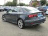 USED 2018 18 AUDI A3 2.0 TDI S LINE 4d 148 BHP Finished in NANO GREY METALLIC with contrasting Part Leather SPORTS trim. This Audi A3 Saloon is a classy, high tech four-door that is also great to drive. This A3 saloon is a sleeker-looking version of the Audi A3 Sportback hatchback. Features include Sat Nav, DAB Radio, B/tooth, Alloys, Matrix Lights, 18" alloys, 1 Owner from new and much more. Lincoln AUDI Dealer serviced at 10158 miles, 19665 miles, 39698 miles, 49851 miles (Brake Fluid), and at 59441 miles on 25/3/2022.