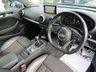 USED 2018 18 AUDI A3 2.0 TDI S LINE 4d 148 BHP Finished in NANO GREY METALLIC with contrasting Part Leather SPORTS trim. This Audi A3 Saloon is a classy, high tech four-door that is also great to drive. This A3 saloon is a sleeker-looking version of the Audi A3 Sportback hatchback. Features include Sat Nav, DAB Radio, B/tooth, Alloys, Matrix Lights, 18" alloys, 1 Owner from new and much more. Lincoln AUDI Dealer serviced at 10158 miles, 19665 miles, 39698 miles, 49851 miles (Brake Fluid), and at 59441 miles on 25/3/2022.
