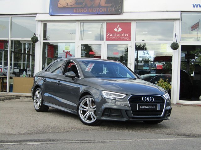 2018 18 Audi A3 2.0 TDI S LINE 4d 148 BHP