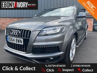 USED 2014 64 AUDI Q7 3.0 TDI QUATTRO S LINE PLUS 5d 245 BHP FULLY SERVICED + 1 YEAR MOT