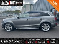 USED 2014 64 AUDI Q7 3.0 TDI QUATTRO S LINE PLUS 5d 245 BHP FULLY SERVICED + 1 YEAR MOT
