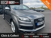 USED 2014 64 AUDI Q7 3.0 TDI QUATTRO S LINE PLUS 5d 245 BHP FULLY SERVICED + 1 YEAR MOT