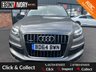 USED 2014 64 AUDI Q7 3.0 TDI QUATTRO S LINE PLUS 5d 245 BHP FULLY SERVICED + 1 YEAR MOT