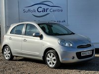 USED 2012 62 NISSAN MICRA 1.2 ACENTA DIG-S 5d 97 BHP www.suffolkcarcentre.co.uk - Located at Lowestoft