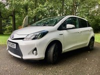 USED 2014 TOYOTA YARIS 1.5 HYBRID TREND 5d AUTO 61 BHP REAR PARK CAMERA//PANORAMIC GLASS ROOF//DASH CAM//CHERISH REGISTRATION NUMBER AT EXTRA COST ----CHERISH REGISTRATION NUMBER-N33 ACS- IS EXTRA COST @&pound;395-----
