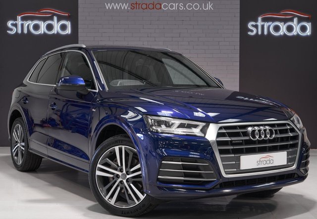 2018 68 Audi Q5 2.0 TDI QUATTRO S LINE 5d 188 BHP
