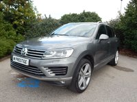 USED 2016 66 VOLKSWAGEN TOUAREG 3.0 V6 R-LINE PLUS TDI BLUEMOTION TECHNOLOGY 5d 259 BHP HEATED SEATS--SATNAV-FSH