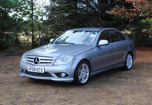 2008 08 Mercedes-Benz C-Class 1.8 C200 KOMPRESSOR SPORT 4d 181 BHP