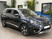 USED 2019 68 PEUGEOT 5008 1.5 BLUEHDI S/S ALLURE 5d 129 BHP 7 SEATS SAT NAV PART LEATHER FULL PEUGEOT SERVICE HISTORY 1 OWNER 6 MONTHS GOLD WARRANTY