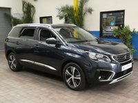 USED 2019 68 PEUGEOT 5008 1.5 BLUEHDI S/S ALLURE 5d 129 BHP 7 SEATS SAT NAV PART LEATHER FULL PEUGEOT SERVICE HISTORY 1 OWNER 6 MONTHS GOLD WARRANTY