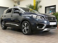 USED 2019 68 PEUGEOT 5008 1.5 BLUEHDI S/S ALLURE 5d 129 BHP 7 SEATS SAT NAV PART LEATHER FULL PEUGEOT SERVICE HISTORY 1 OWNER 6 MONTHS GOLD WARRANTY