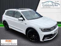USED 2020 70 VOLKSWAGEN TIGUAN 1.5 TSI EVO R-Line Tech SUV 5dr Petrol DSG Euro 6 (s/s) (150 ps) POWER TAILGATE, 360' CAMERA, SELF STEER PARKING