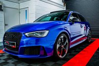 USED 2015 N AUDI A3 2.5 RS3 SPORTBACK QUATTRO 5d AUTO 362 BHP SEPANG BLUE+LITCHFIELD STAGE 2