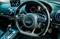 USED 2015 N AUDI A3 2.5 RS3 SPORTBACK QUATTRO 5d AUTO 362 BHP SEPANG BLUE+LITCHFIELD STAGE 2