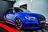USED 2015 N AUDI A3 2.5 RS3 SPORTBACK QUATTRO 5d AUTO 362 BHP SEPANG BLUE+LITCHFIELD STAGE 2