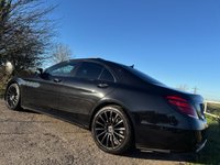USED 2018 18 MERCEDES-BENZ S-CLASS 2.9 S 350 D AMG LINE PREMIUM BLACK EDITION 4d 282 BHP FSH + HEATED & COOLED ELECTRIC MEMORY SEATS + ELECTRIC PAN ROOF + WARMTH COMFORT PACK + APPLE CARPLAY + PRIVACY GLASS + FULL SCREEN COMMAND SAT NAV + AMG SPORTS PACK + PREMIUM PACK + DAB RADIO + CRUISE CONTROL + TRAFFIC SIGN ASSIST + AIR SUSPENSION + MERCEDES ME CONNECT + KEYLESS ENTRY & DRIVE + 3-SPOKE MULTI-FUNCTION BLACK NAPPA LEATHER FLAT BOTTOMED STEERING WHEEL + 20' AMG ALLOY WHEELS WITH TPMS