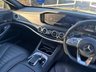 USED 2018 18 MERCEDES-BENZ S-CLASS 2.9 S 350 D AMG LINE PREMIUM BLACK EDITION 4d 282 BHP FSH + HEATED & COOLED ELECTRIC MEMORY SEATS + ELECTRIC PAN ROOF + WARMTH COMFORT PACK + APPLE CARPLAY + PRIVACY GLASS + FULL SCREEN COMMAND SAT NAV + AMG SPORTS PACK + PREMIUM PACK + DAB RADIO + CRUISE CONTROL + TRAFFIC SIGN ASSIST + AIR SUSPENSION + MERCEDES ME CONNECT + KEYLESS ENTRY & DRIVE + 3-SPOKE MULTI-FUNCTION BLACK NAPPA LEATHER FLAT BOTTOMED STEERING WHEEL + 20' AMG ALLOY WHEELS WITH TPMS