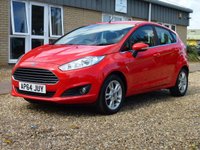 USED 2015 64 FORD FIESTA 1.5 ZETEC TDCI 5d 74 BHP www.suffolkcarcentre.co.uk - Located at Reydon