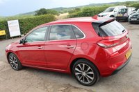 USED 2017 17 HYUNDAI I30 1.6 CRDI PREMIUM 5d 109 BHP FRONT AND REAR DASHCAM
