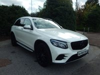 USED 2018 18 MERCEDES-BENZ GLC-CLASS 2.1 GLC 250 D 4MATIC AMG LINE PREMIUM 5d 201 BHP BLACK PACK - AMG GRILLS