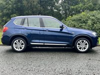 USED 2017 66 BMW X3 3.0 XDRIVE30D XLINE 5d 255 BHP Panoramic Glass Roof 4X4  DAB