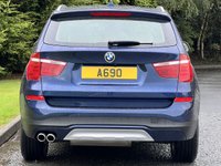 USED 2017 66 BMW X3 3.0 XDRIVE30D XLINE 5d 255 BHP Panoramic Glass Roof 4X4  DAB