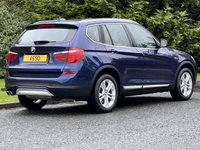 USED 2017 66 BMW X3 3.0 XDRIVE30D XLINE 5d 255 BHP Panoramic Glass Roof 4X4  DAB