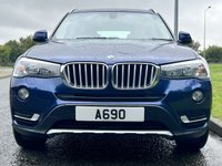 USED 2017 66 BMW X3 3.0 XDRIVE30D XLINE 5d 255 BHP Panoramic Glass Roof 4X4  DAB