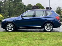 USED 2017 66 BMW X3 3.0 XDRIVE30D XLINE 5d 255 BHP Panoramic Glass Roof 4X4  DAB