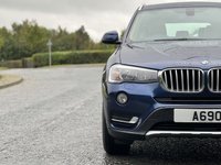 USED 2017 66 BMW X3 3.0 XDRIVE30D XLINE 5d 255 BHP Panoramic Glass Roof 4X4  DAB