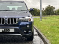 USED 2017 66 BMW X3 3.0 XDRIVE30D XLINE 5d 255 BHP Panoramic Glass Roof 4X4  DAB